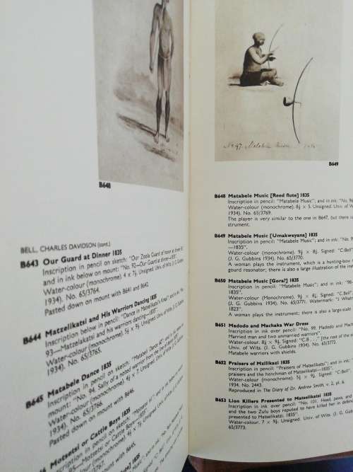 Johannesburg Africana Museum Catalogue of Pictures ( 5 x Volumes): 1/2/5/6/7