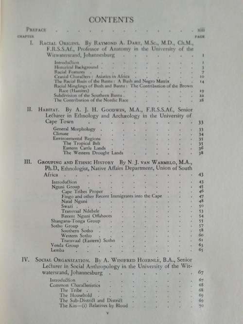 THE BANTU-SPEAKING TRIBES OF SOUTH AFRICA   /   I Schapera (1953)