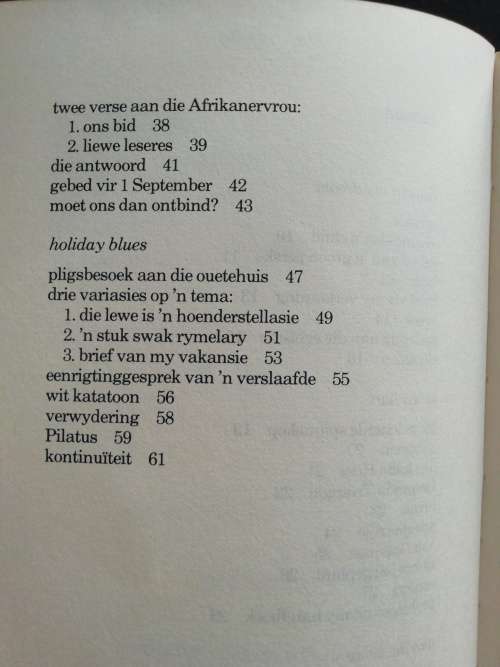 Gebed Van `n Groen Perske en ander verse / Annesu De Vos