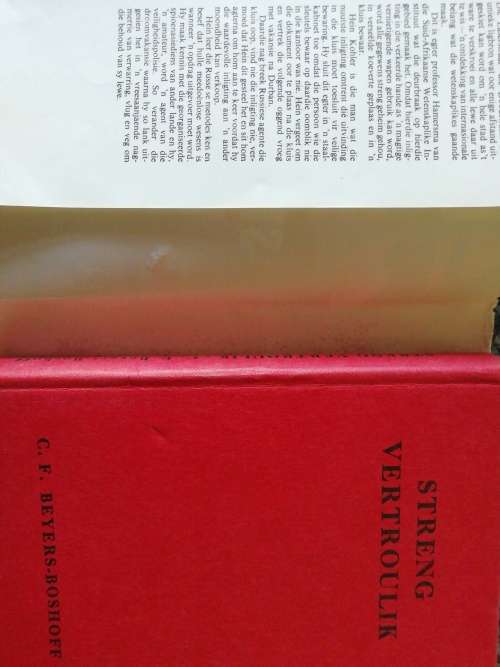 Streng vertroulik / C. F. Beyers-Boshoff