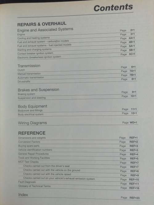 Opel Ascona petrol / Haynes Service and Repair Manual