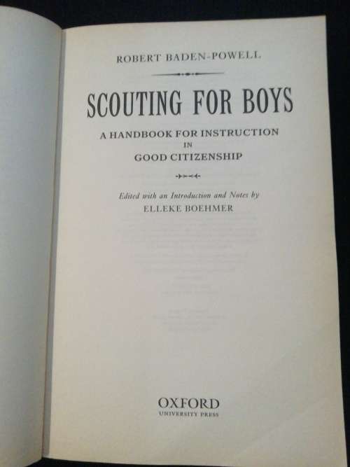 Scouting for Boys / Robert Baden-Powell