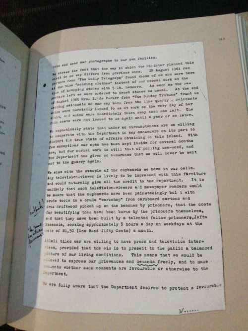 A PRISONER IN THE GARDEN Opening Nelson Mandela`s Prison Archive