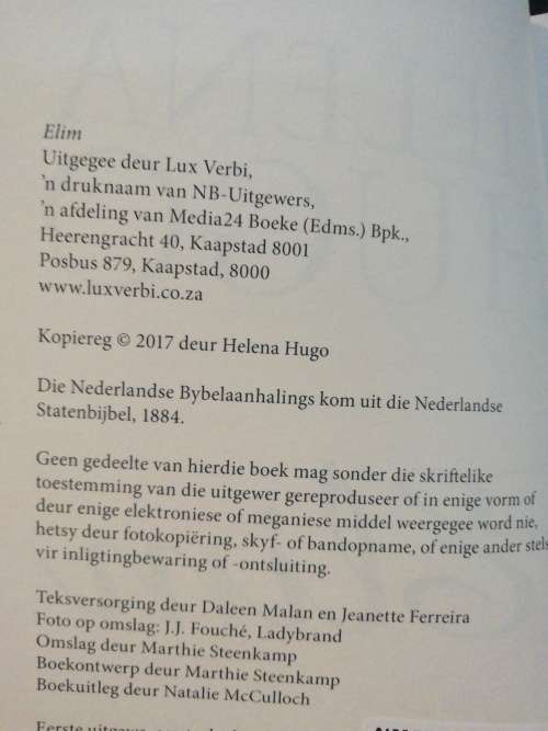 Elim / Helena Hugo