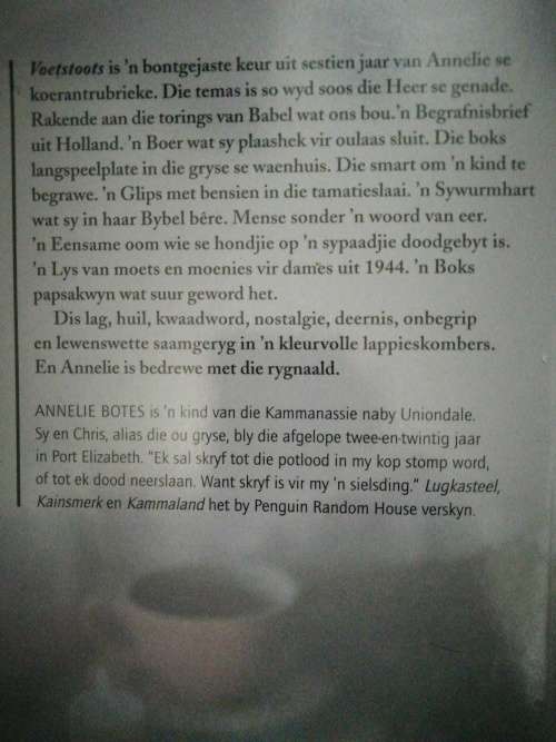 Voetstoots / Annelie Botes