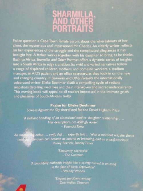 Sharmilla, and other Portraits / Elleke Boehmer
