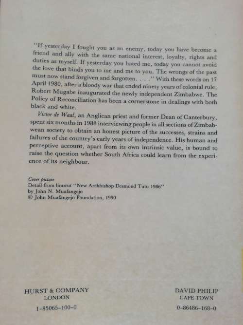 The Politics of Reconciliation / Victor De Waal