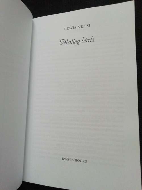 Mating Birds / Lewis Nkosi