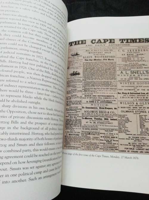 The Cape Times An Informal History / Gerald Shaw