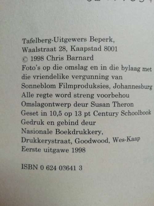 Paljas And Die Storie Van Klara Viljee / Chris Barnard