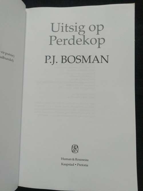 Uitsig op Perdekop / P.J. Bosman