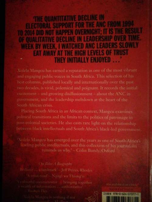The ARROGANCE of POWER / Xolela Mangcu
