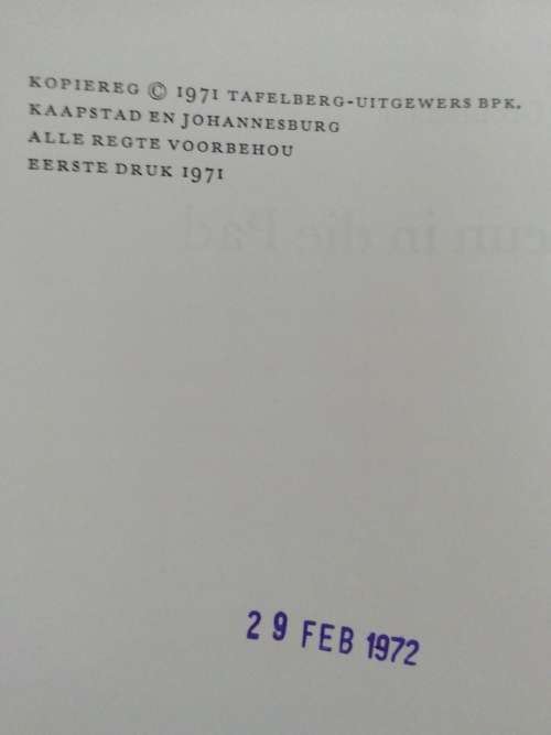 die seun in die pad / Pieter W Grobbelaar