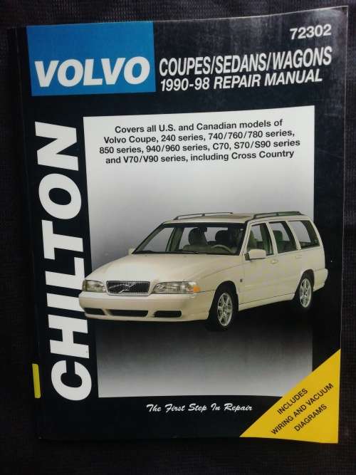 VOLVO: Coupes/Sedans/Wagons 1990-98 / Chilton Published by Haynes