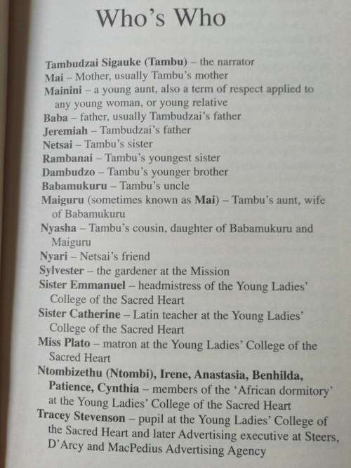 The Book of Not / Tsitsi Dangarembga