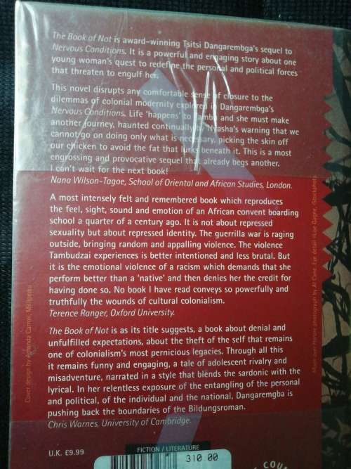 The Book of Not / Tsitsi Dangarembga