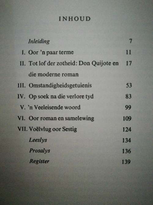 ASPEKTE VAN DIE NUWE PROSA/ ANDRE P. BRINK