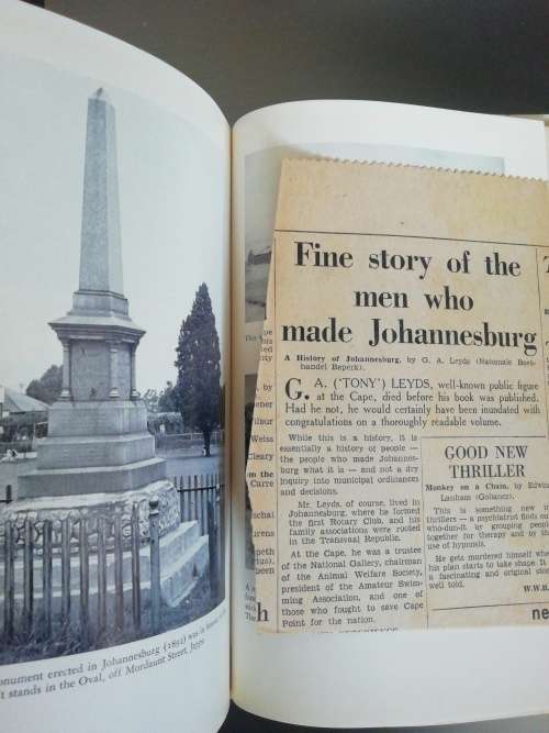 A History of Johannesburg / G. A. Leyds