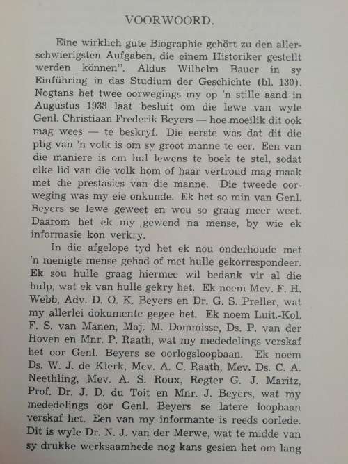 GENERAAL CHRISTIAAN FREDERIK BEYERS - 1869-1914 / G. D. SCHOLTZ