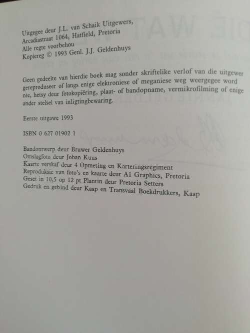 Die wat wen / Jannie Geldenhuys (Geteken)