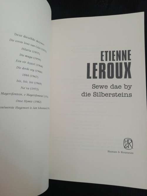 Sewe dae by die Silbersteins / ETIENNE LEROUX