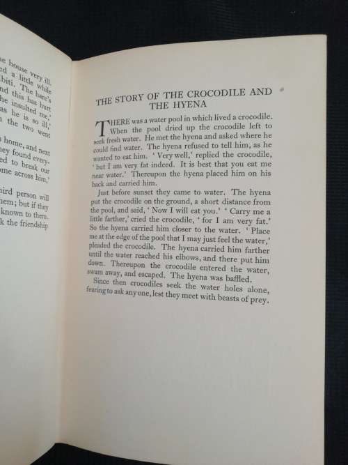 FABELS OF THE VELD / F. POSSELT (1929)