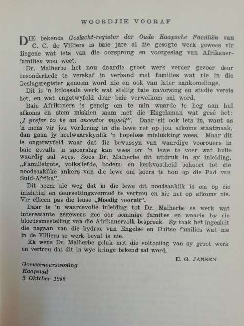 DRIEHONDERD JAAR NASIEBOU: STAMOUERS VAN DIE AFRIKANER VOLK / DR. D. F. MALHERBE