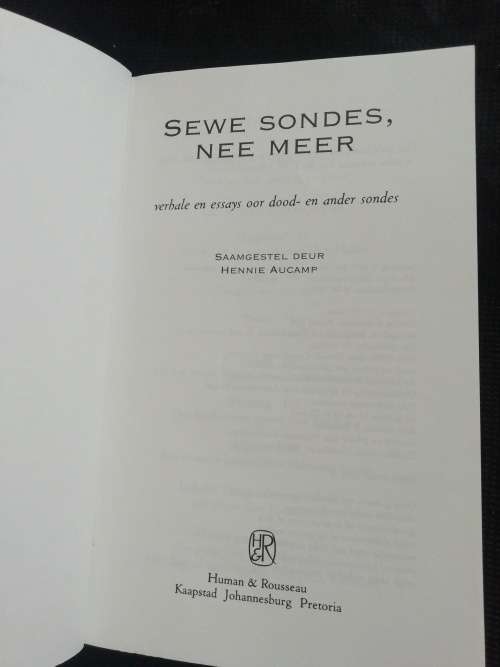 Sewe Sondes, Nee Meer / Hennie Aucamp