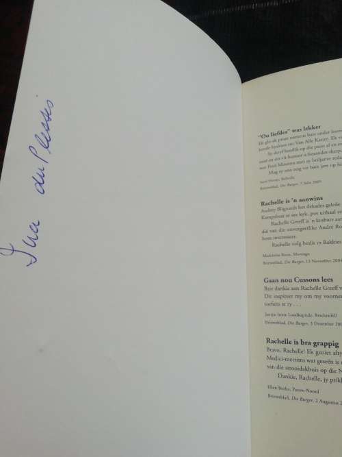 Alles behalwe die geheim van my whiskies / Rachelle Greeff