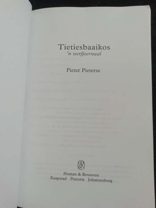 Tietiesbaaikos / Pieter Pieterse