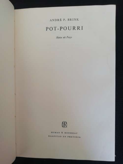 POT-POURRI / Andre P. Brink