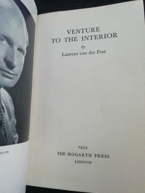 Venture to the Interior / Laurens van der Post