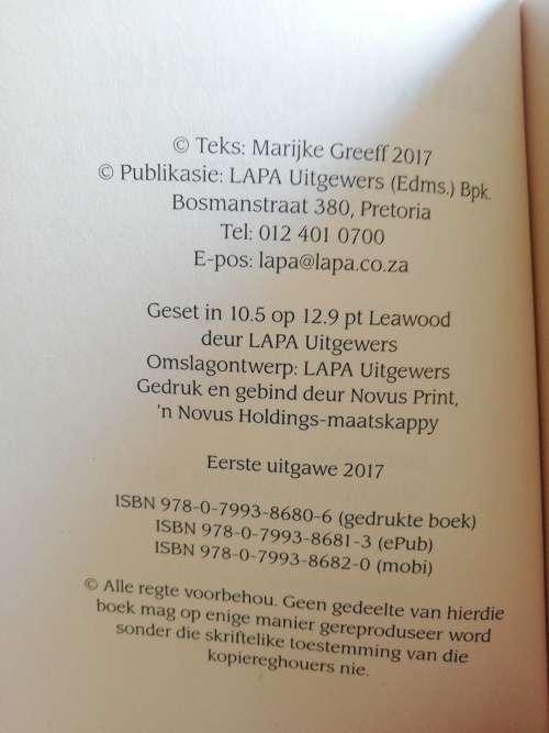Onwillig Verlief / Marijke Greeff