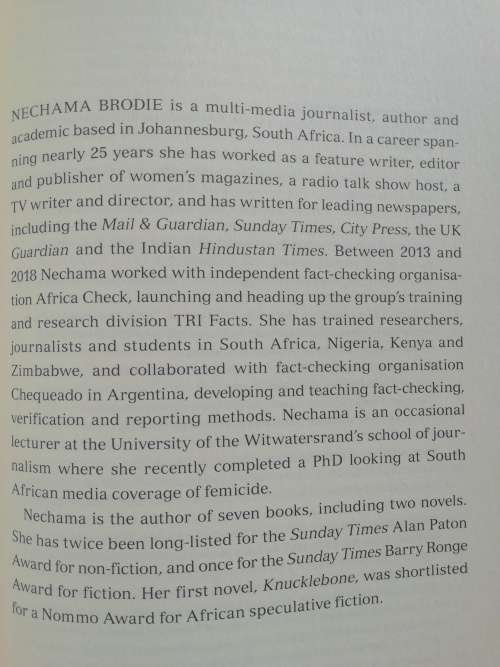 FEMICIDE IN SOUTH AFRICA / Nechama Brodie
