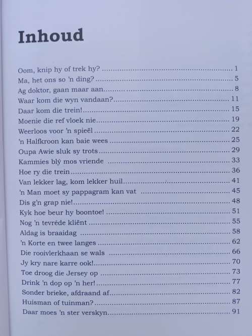 Sonder brieke, afdraand af / Tex de Swardt
