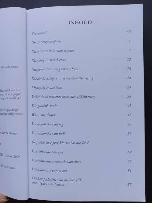 Brekfis met die Shrink / Eugene Kemp