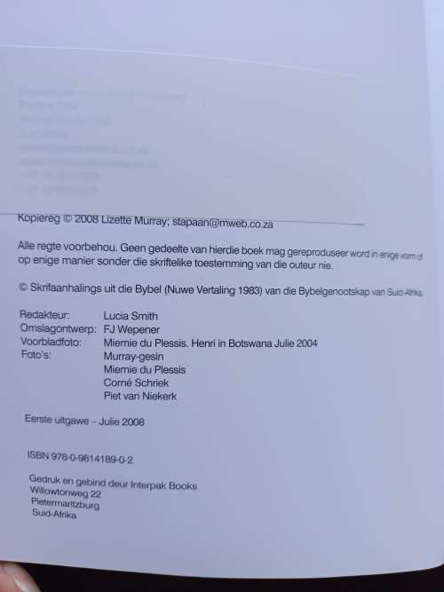 Henri stap aan / Lizette Murray