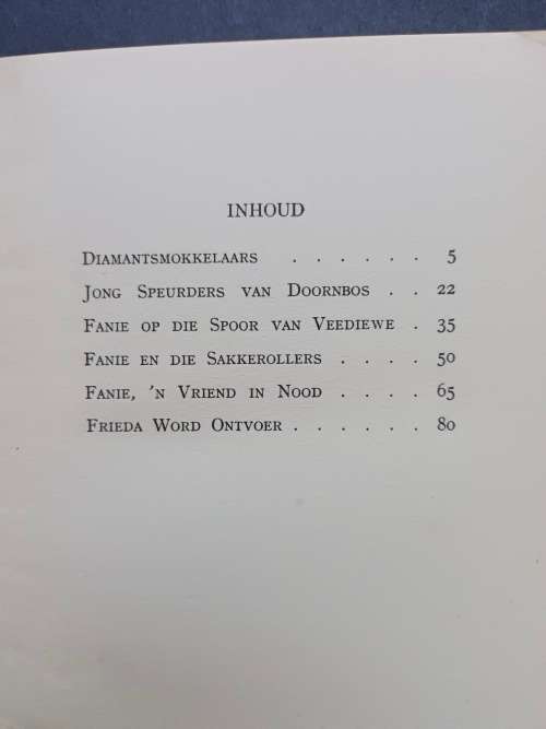 FANIE, DIE JONG SPEURDER VAN DOORNBOS / BEN AREND