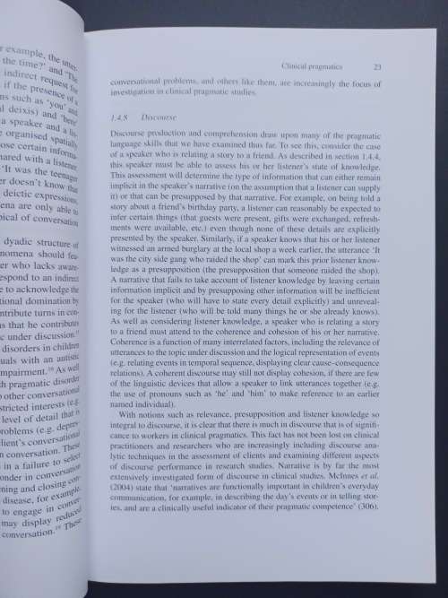 Clinical Pragmatics / Louise Cummings (Cambridge)