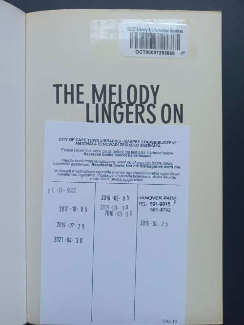 The Melody Lingers on / Mary Higgins Clark