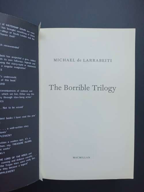 The Borrible Trilogy / Michael de Larrabeiti