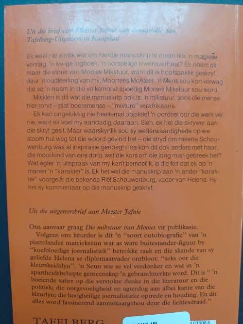Die mikstuur van Mooies / Pirow Bekker
