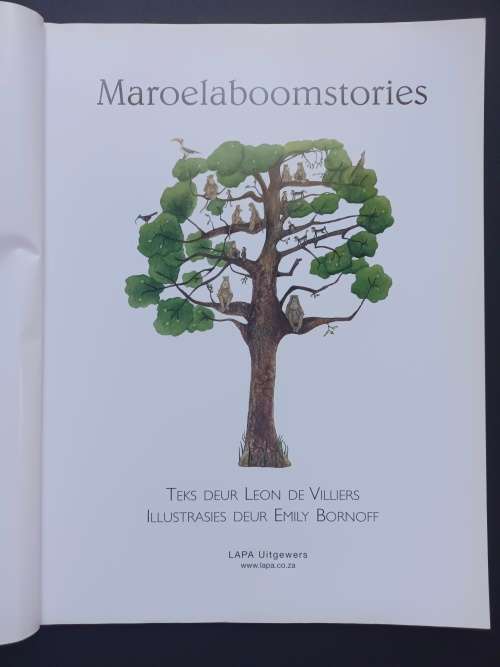 Maroelaboom Stories / Teks deur Leon de Villers & Illustrasies deur Emily Bornoff
