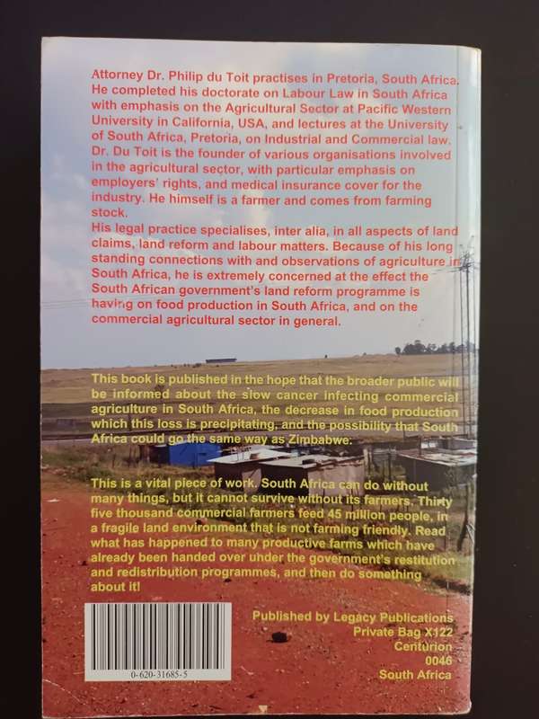 The Great South African Land Scandal / Dr. Philip du Toit