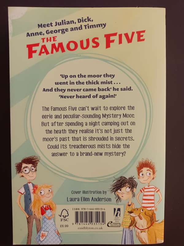 The Famous Five: Five Go to Mystery Moor / Enid Blyton