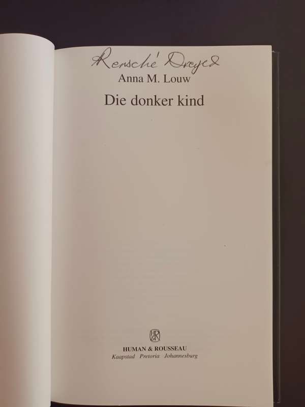 Die Donker Kind / Anna M Louw