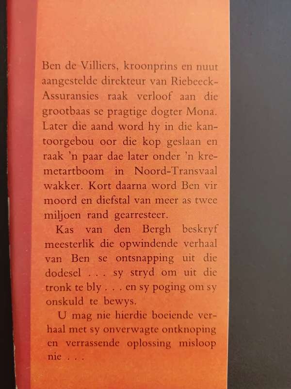 Vlug vir jou Lewe! / Kas van der Bergh