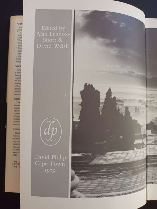 UCT at 150: Reflections Edited by Alan Lennox-Short & David Welsh