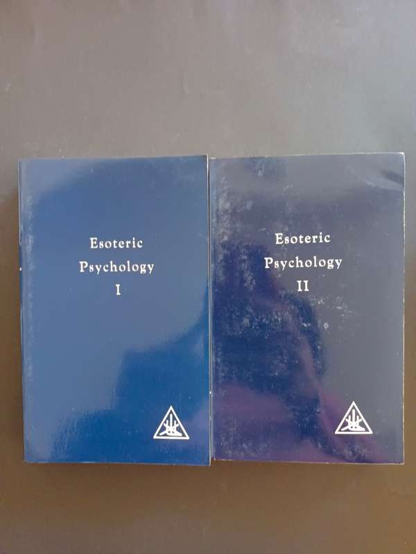 ALICE A. BAILEY  x 5 Books: Esoteric Healing, Esoteric I & II, From Intellect Intuition.....