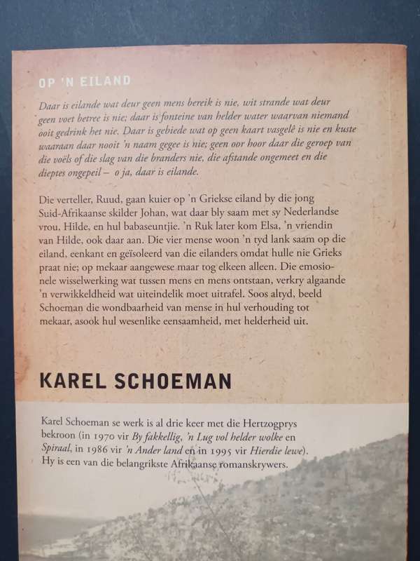 Op `n Eiland / Karel Schoeman